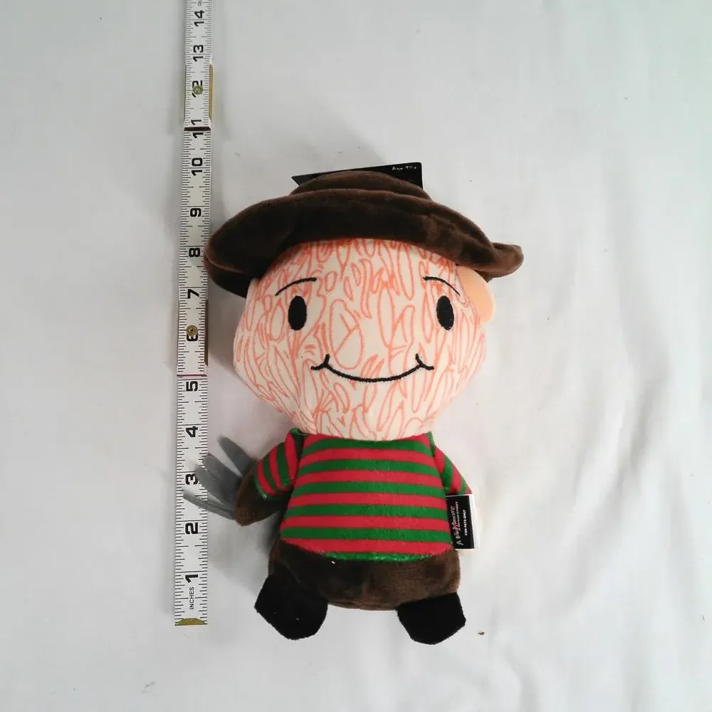 4 Pet Toy Horror Movie Plush Dolls Freddy Krueger Pennywise Beetlejuice Exorcist